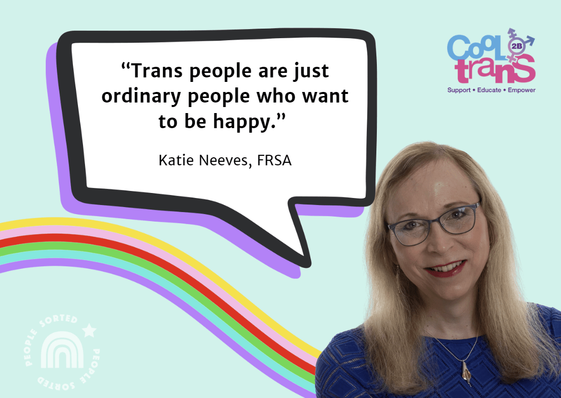 Katie Neeves, Cool2BTrans quote